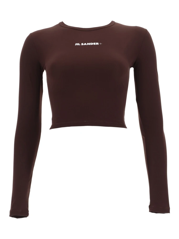 CROPPED TOP WITH LOGO