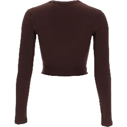 CROPPED TOP WITH LOGO