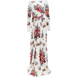 LONG DRESS WITH FLORAL PRINT