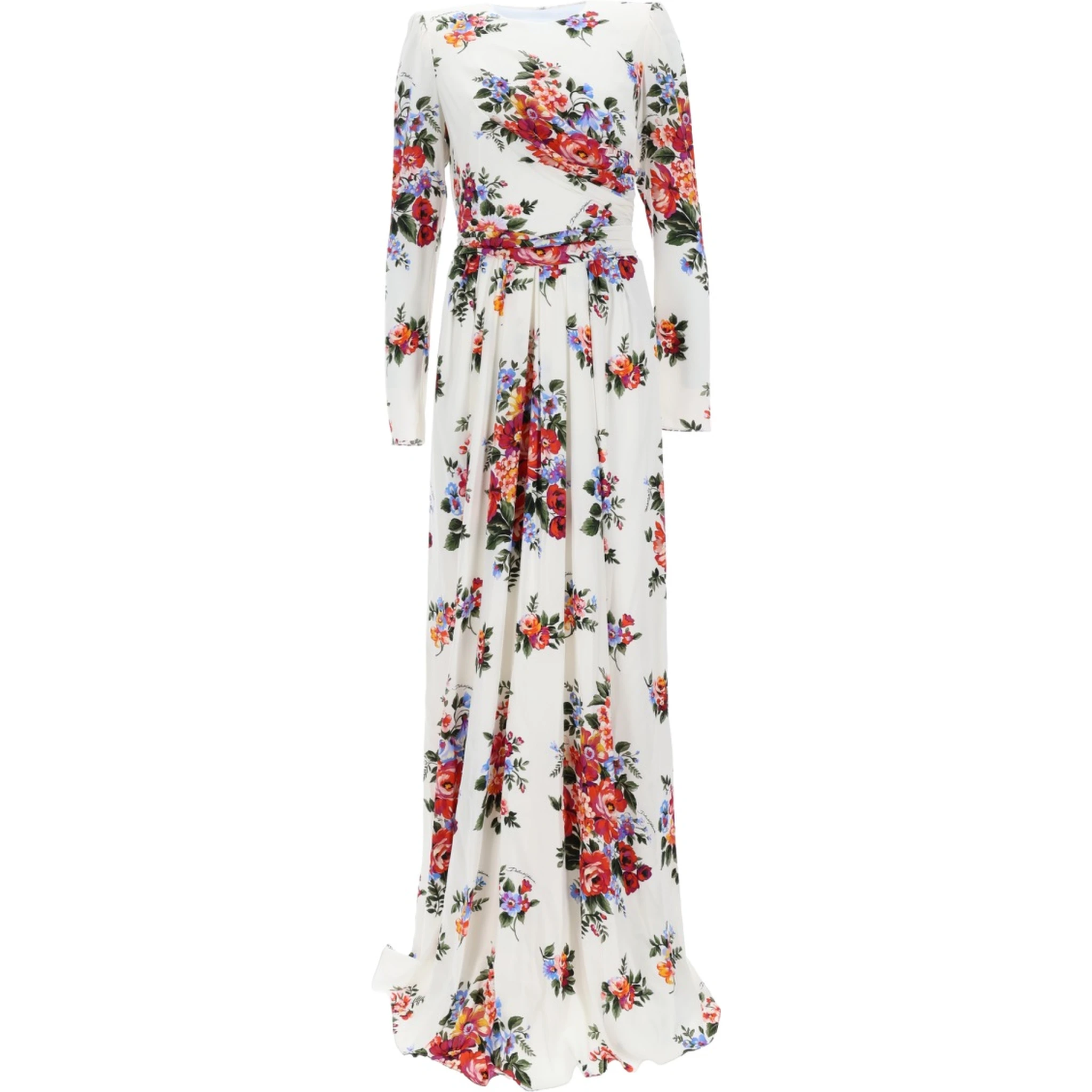 LONG DRESS WITH FLORAL PRINT
