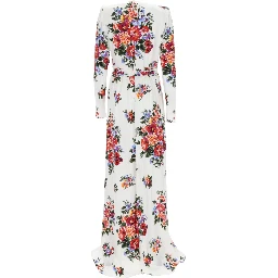 LONG DRESS WITH FLORAL PRINT