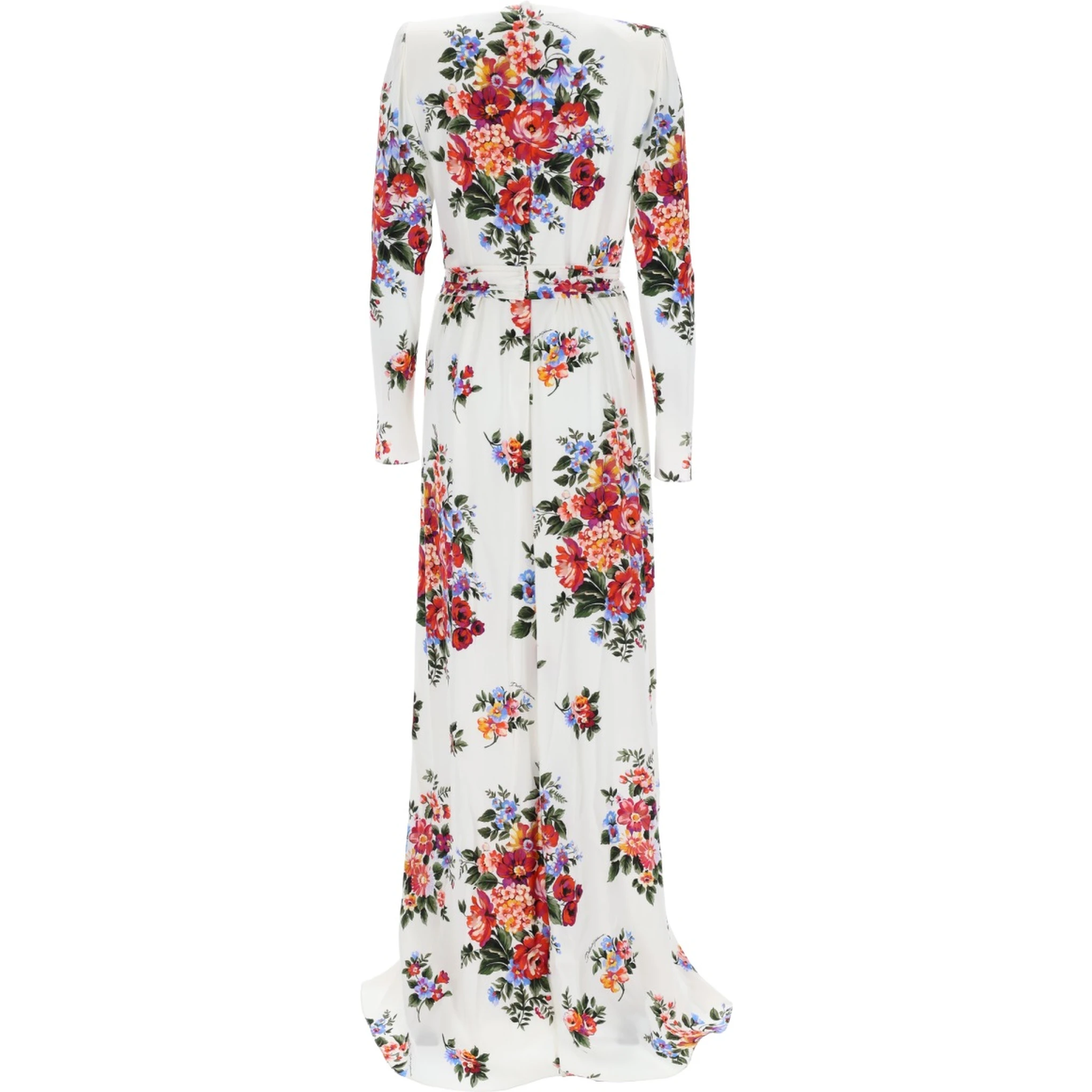 LONG DRESS WITH FLORAL PRINT