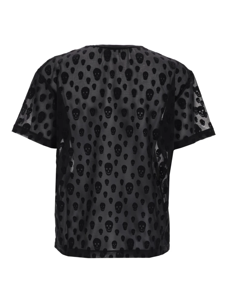 T-SHIRT CON PATTERN "SKULL" alternative