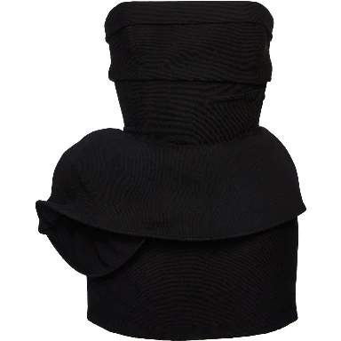 MINI DRESS WITH DRAPE
