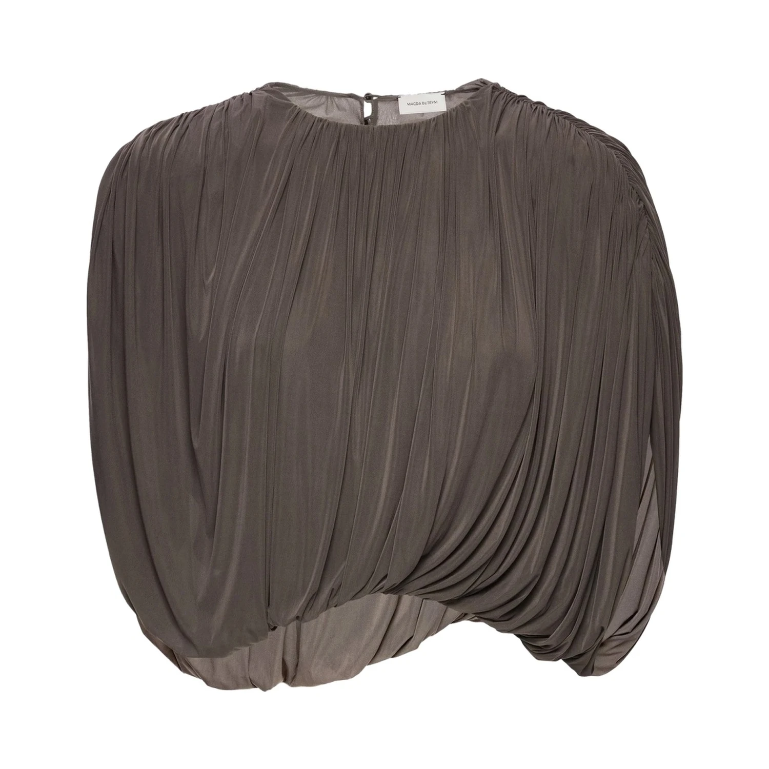 DRAPED CUPRO TOP