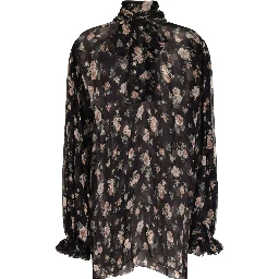 "VINTAGE ROSE" PRINT TOP