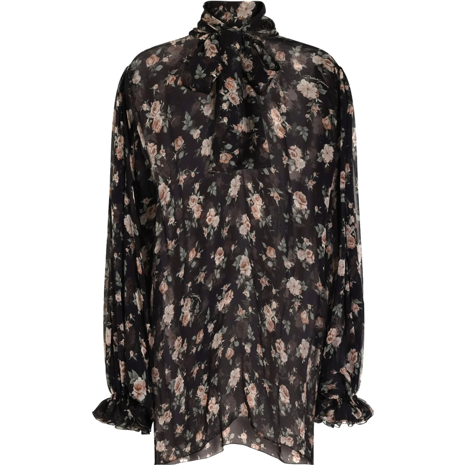 "VINTAGE ROSE" PRINT TOP