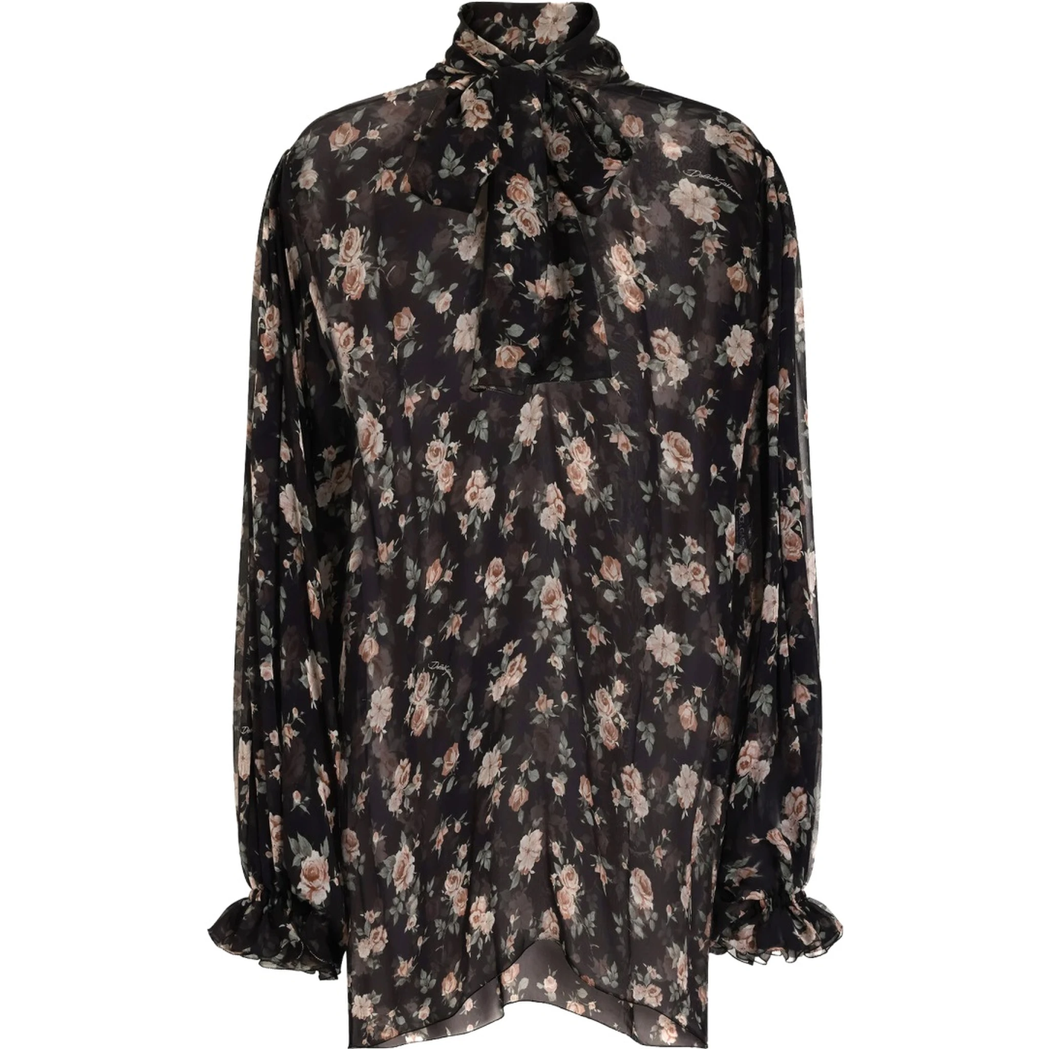 "VINTAGE ROSE" PRINT TOP