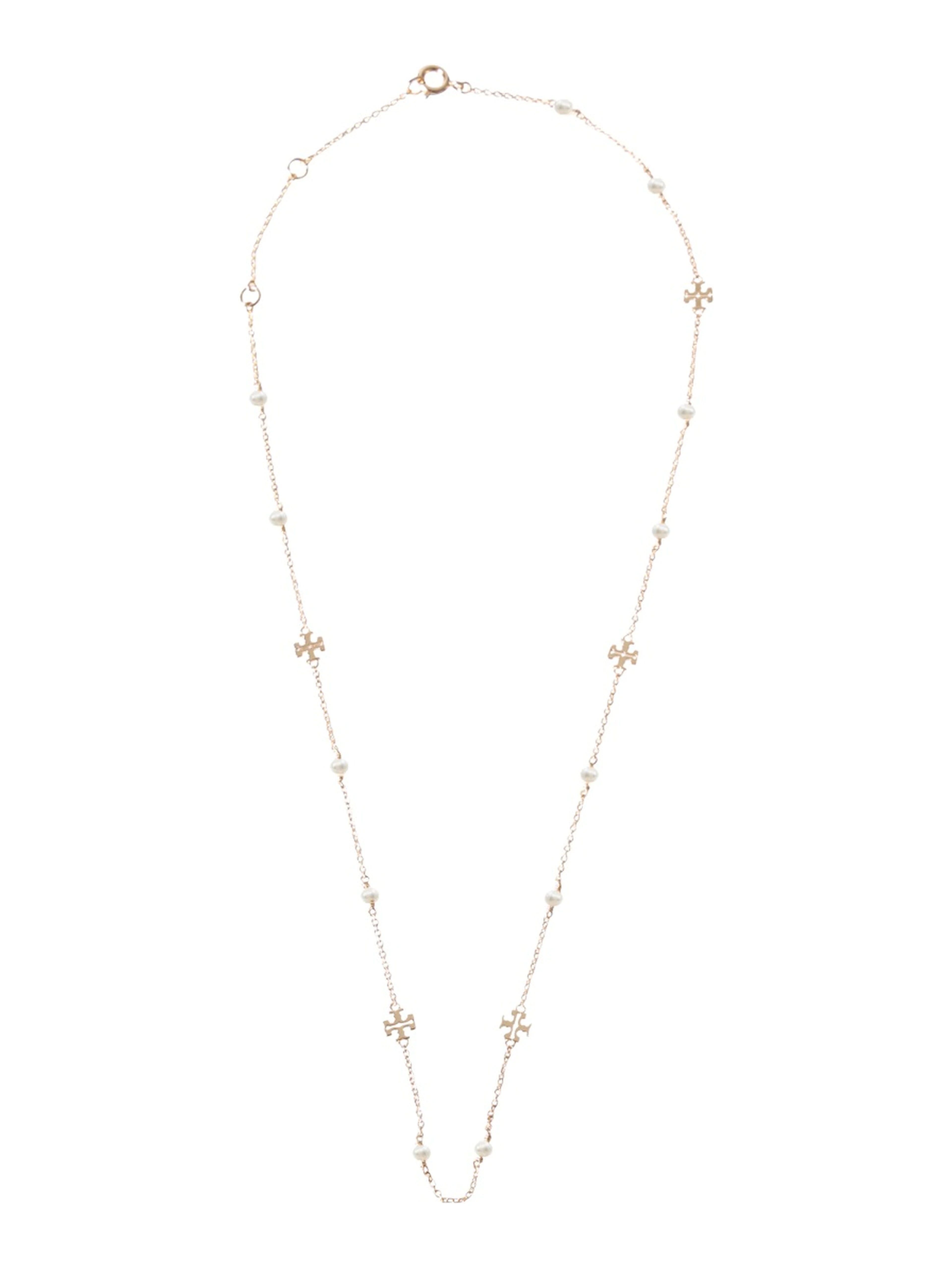 COLLANA "KIRA" CON LOGO E PERLE