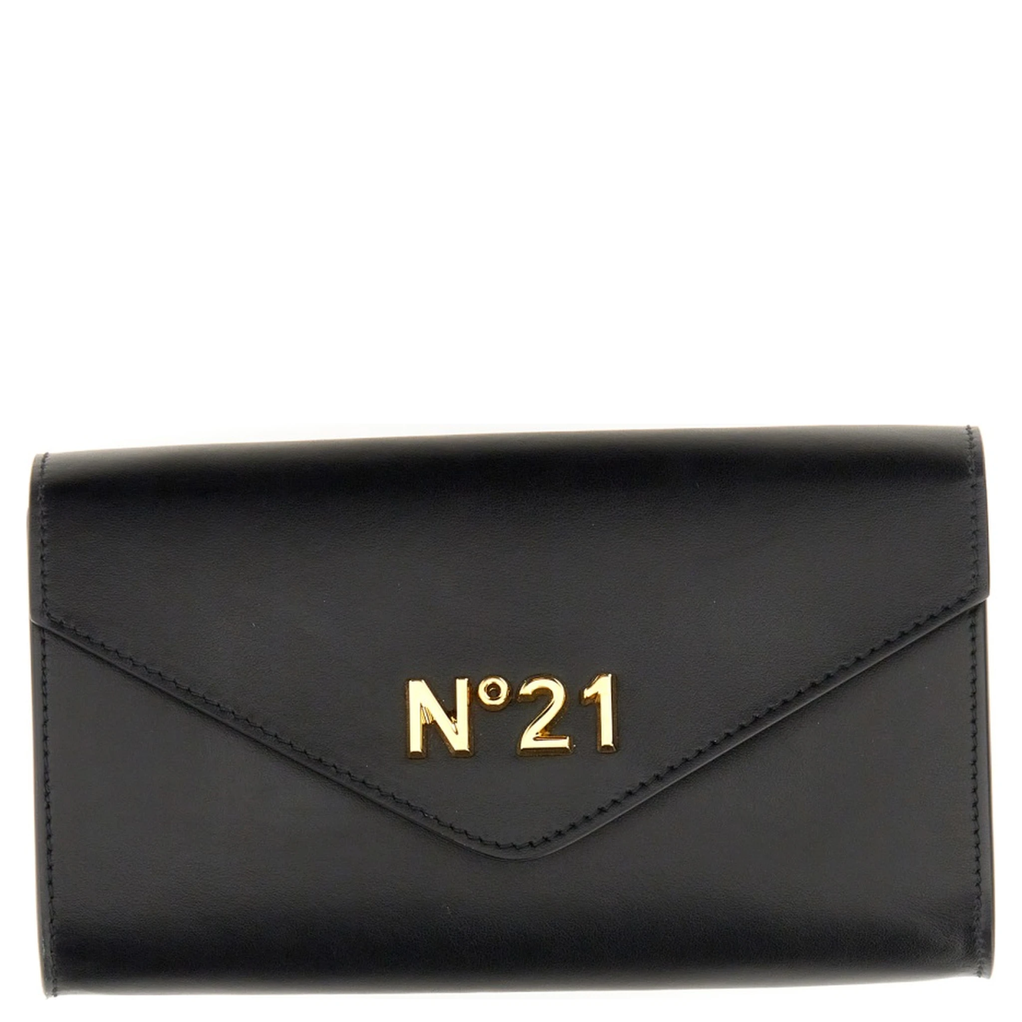 محفظة بسلسلة وشعار