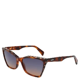 نظارات شمسية بنية اللون من الأسيتات