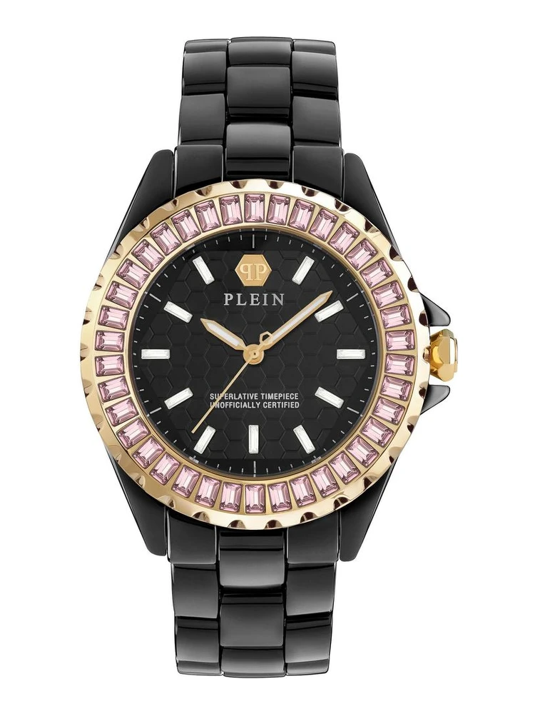 Black Ceramic Dress Watch