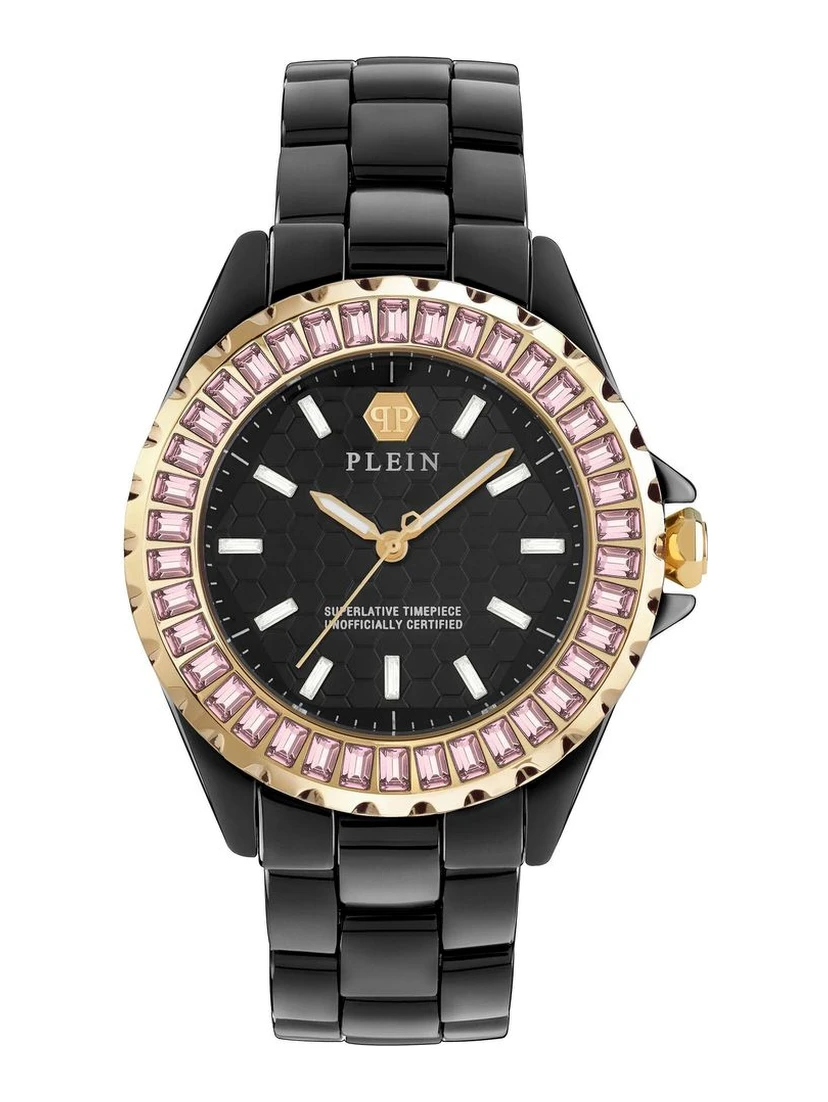 Black Ceramic Dress Watch