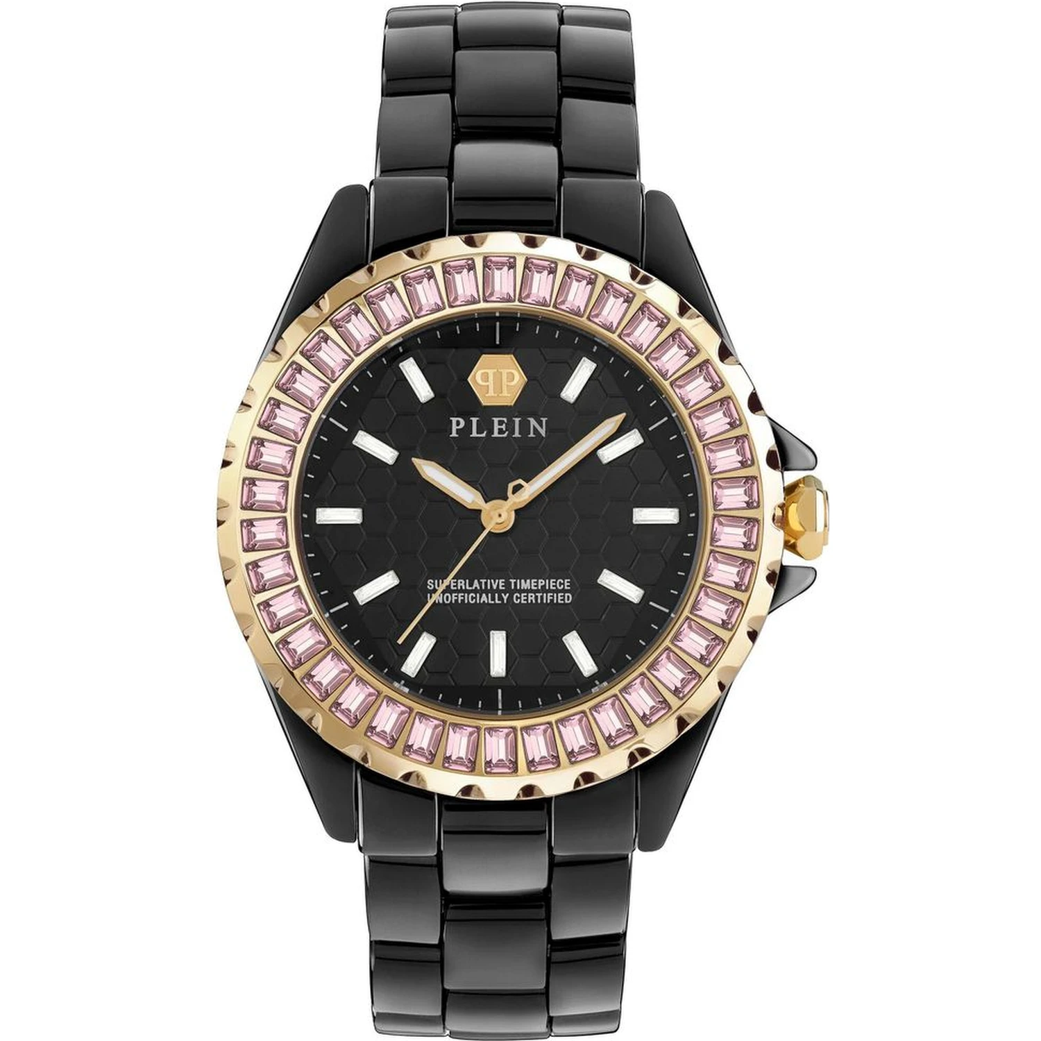 Black Ceramic Dress Watch