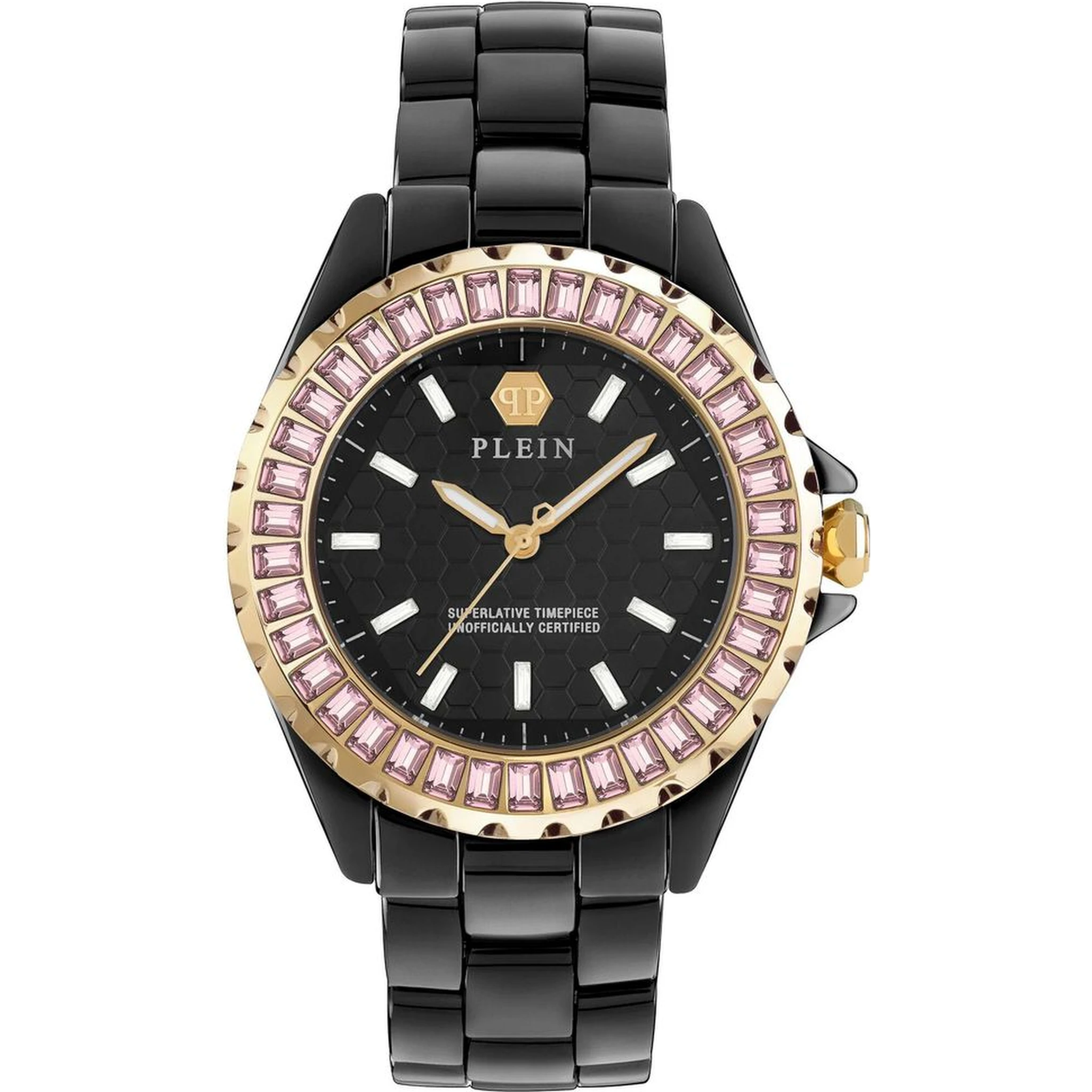 Black Ceramic Dress Watch