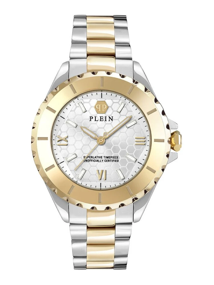 Gold Stainless Steel Dress Watch