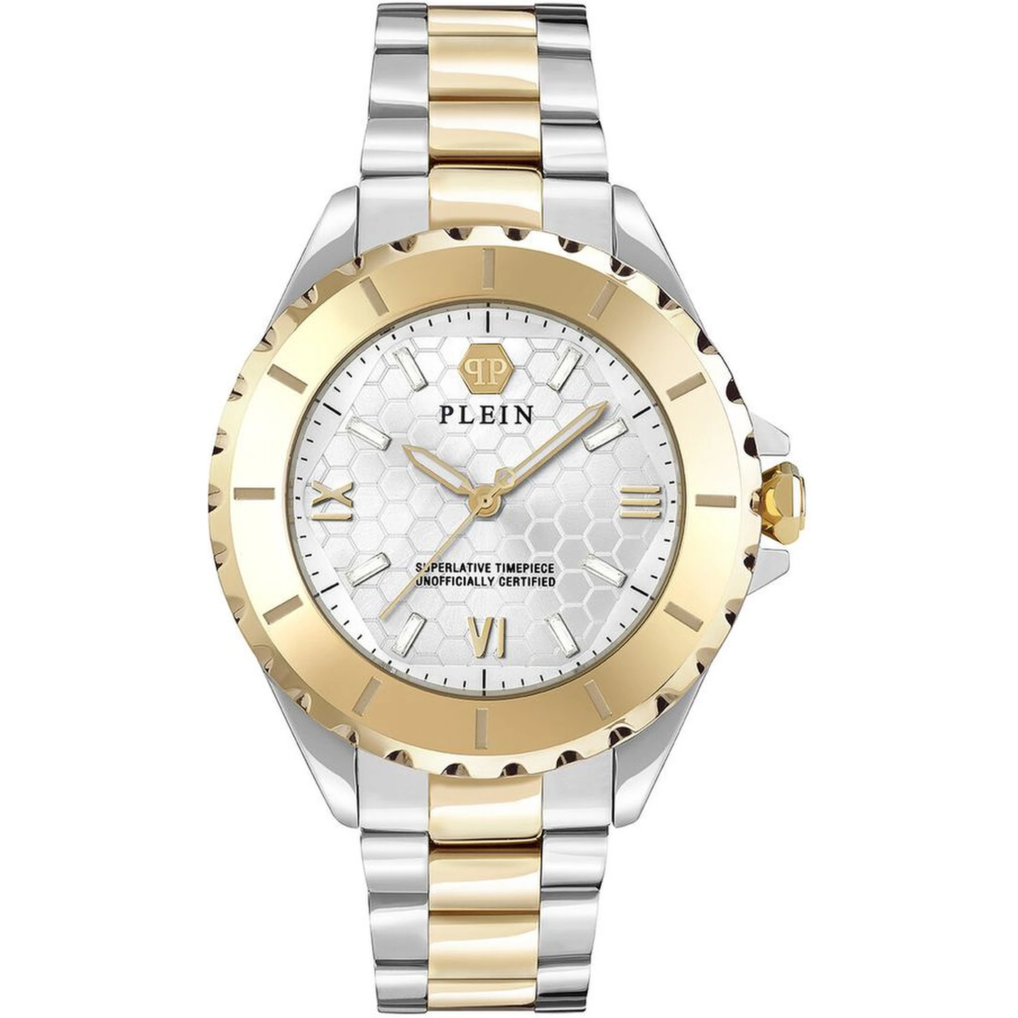 Gold Stainless Steel Dress Watch