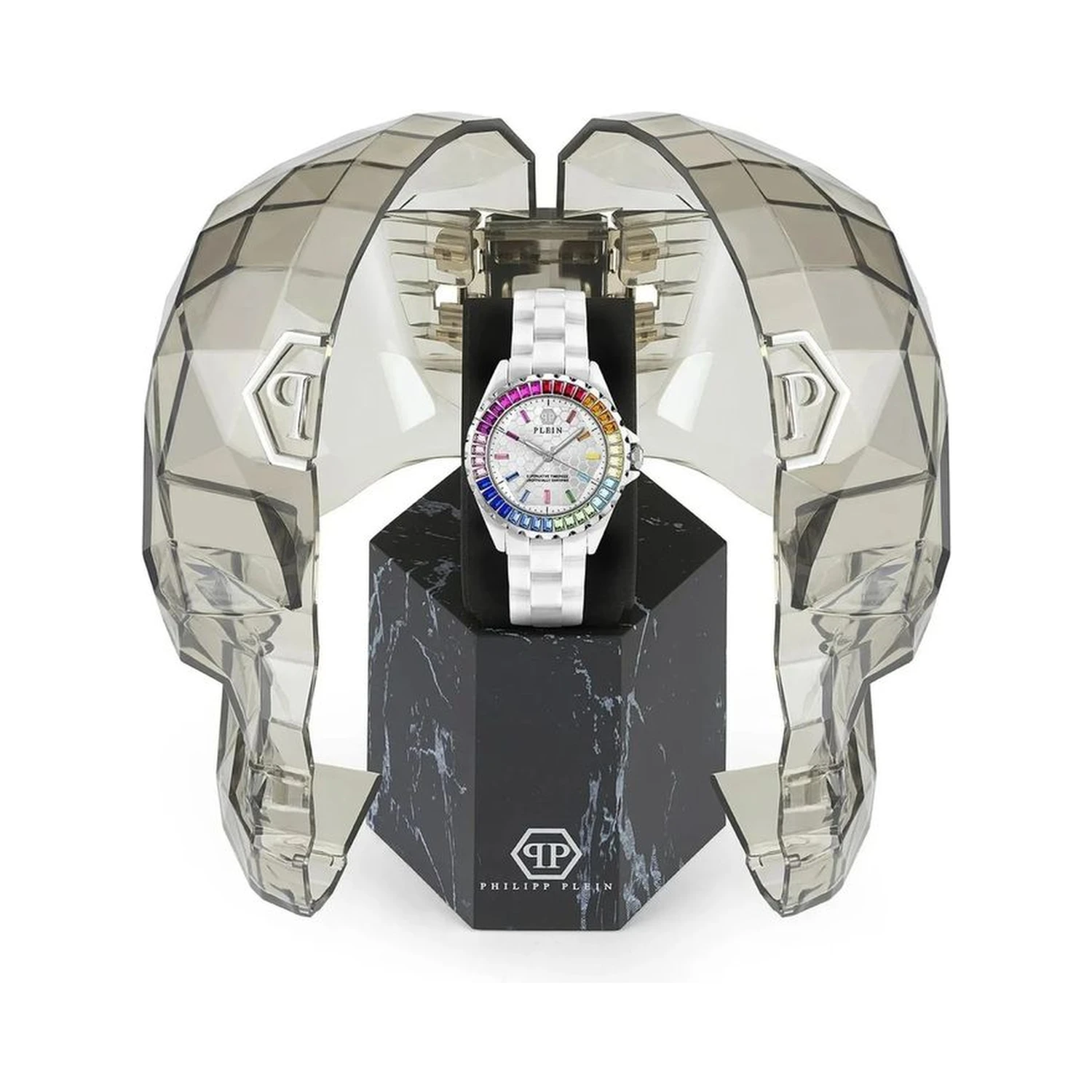 White Ceramic Dress Watch