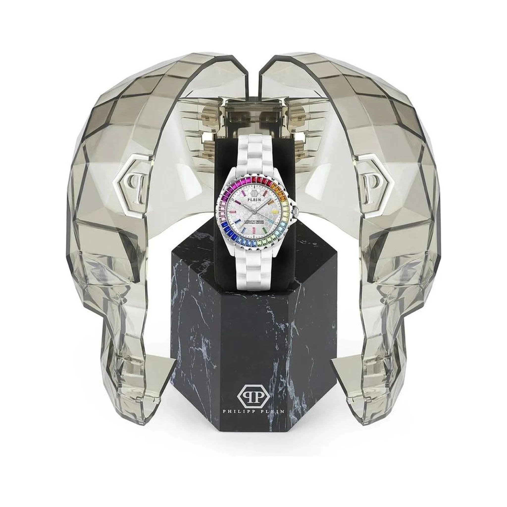 White Ceramic Dress Watch