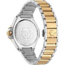 ساعة يد رسمية من الفولاذ المقاوم للصدأ الذهبي