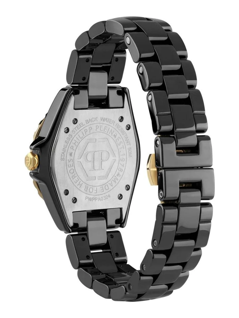 Black Ceramic Dress Watch
