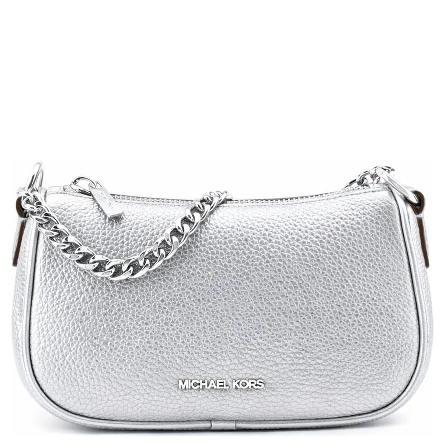 Gray Fur Shoulder Bag