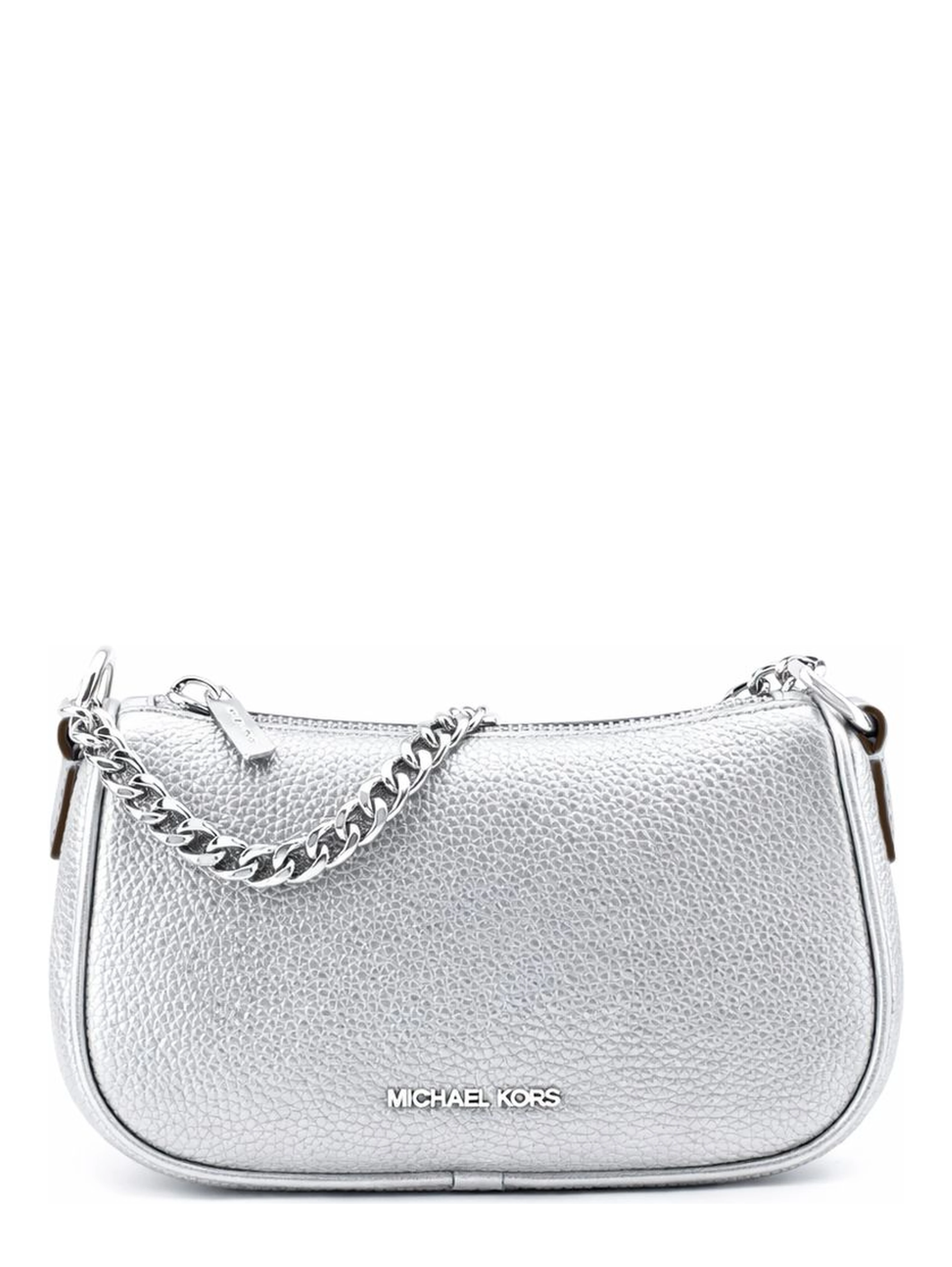 Gray Fur Shoulder Bag