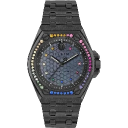 Black Stainless Steel Dress Watch