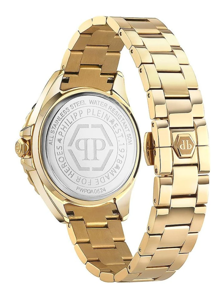 Gold Stainless Steel Dress Watch alternative