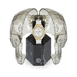 White Synthetic Dress Watch