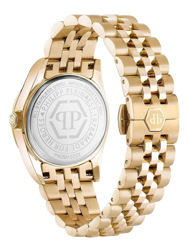 Gold Stainless Steel Dress Watch alternative