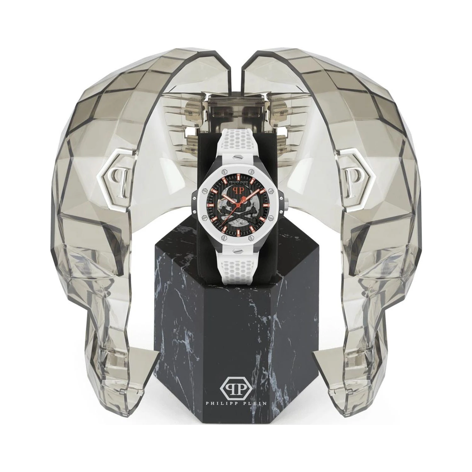 White Synthetic Sport Watch