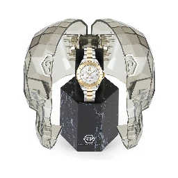 Gold Stainless Steel Dress Watch