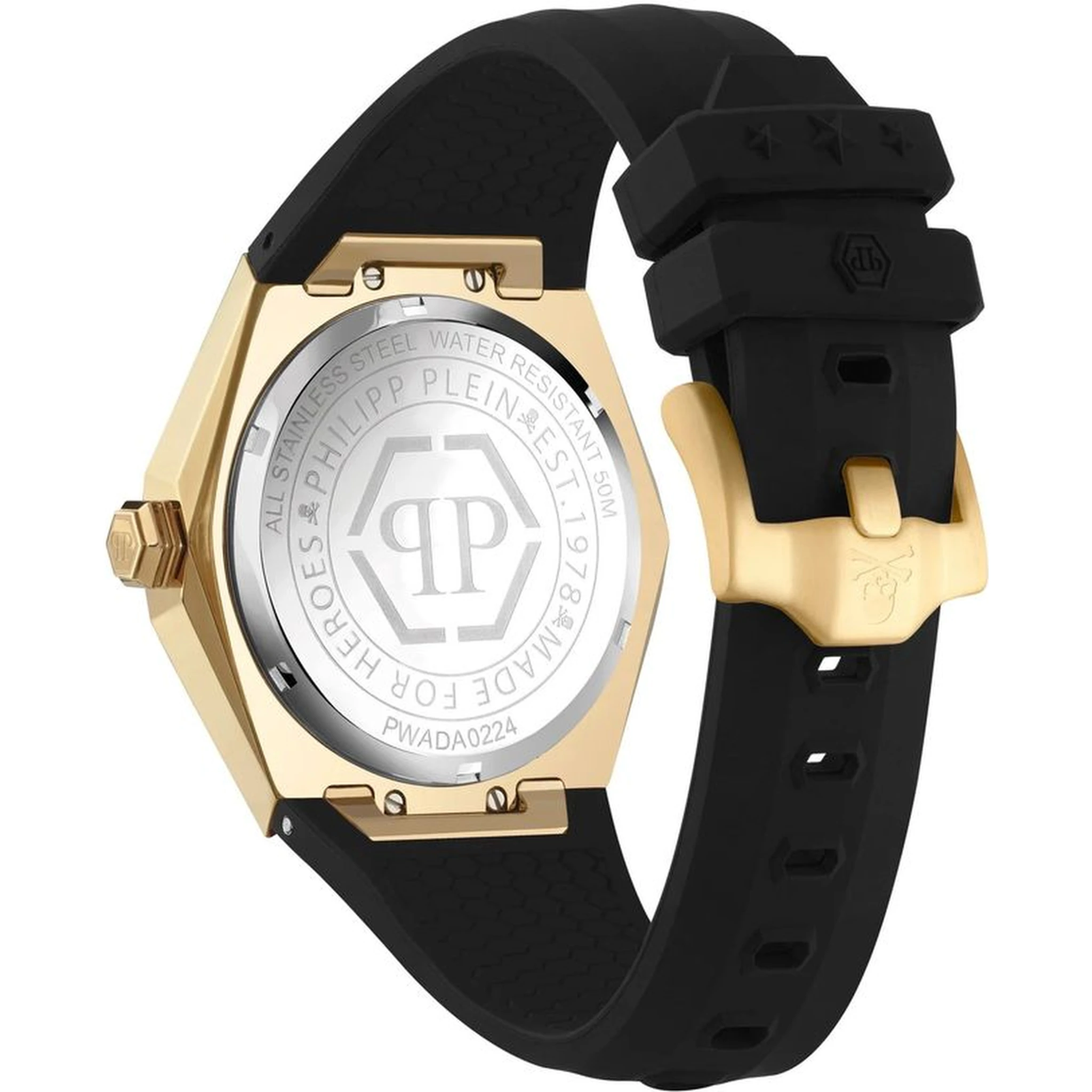 Black Synthetic Dress Watch