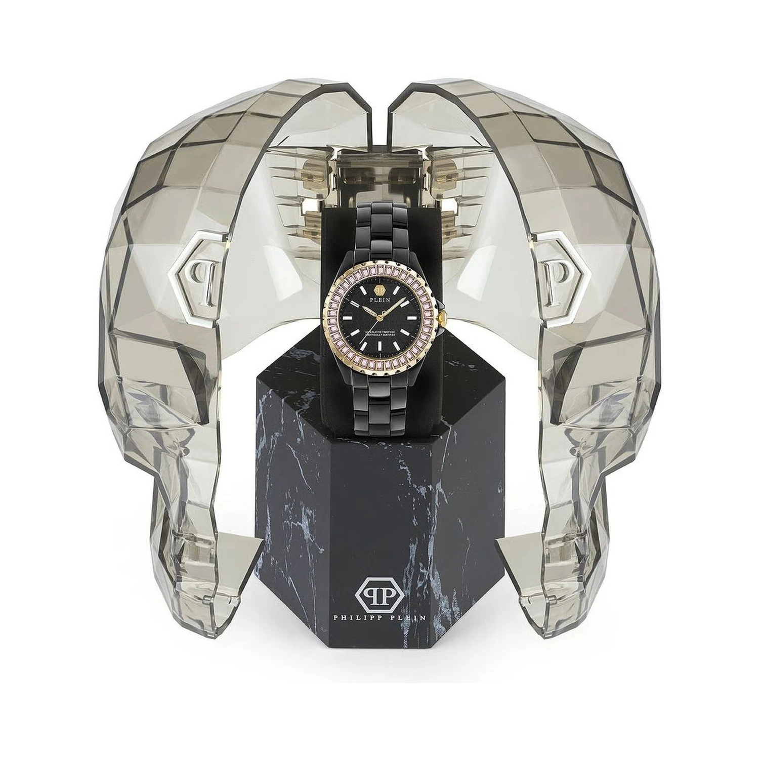 Black Ceramic Dress Watch