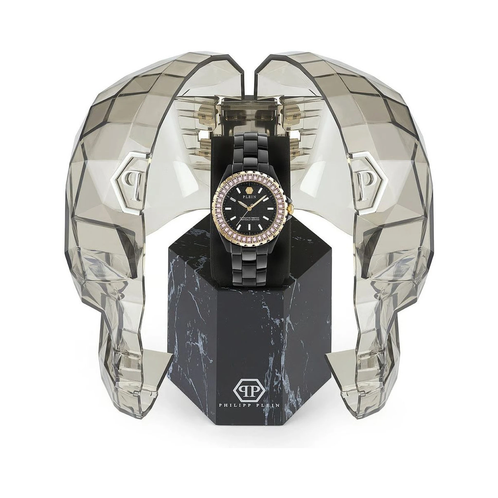 Black Ceramic Dress Watch