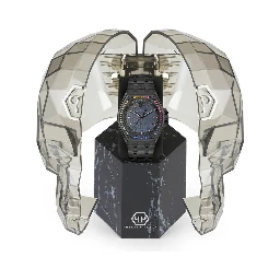 Black Stainless Steel Dress Watch