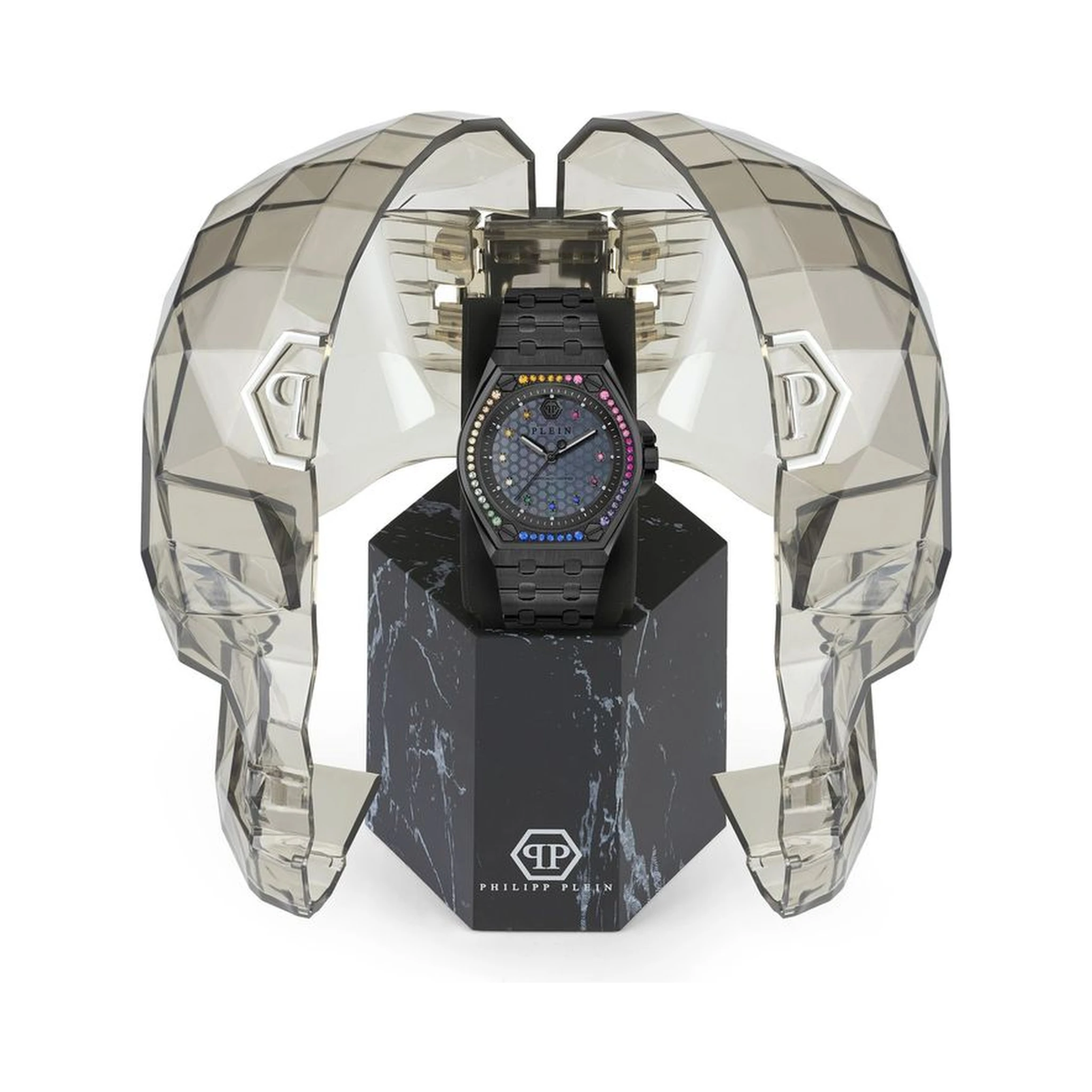 Black Stainless Steel Dress Watch