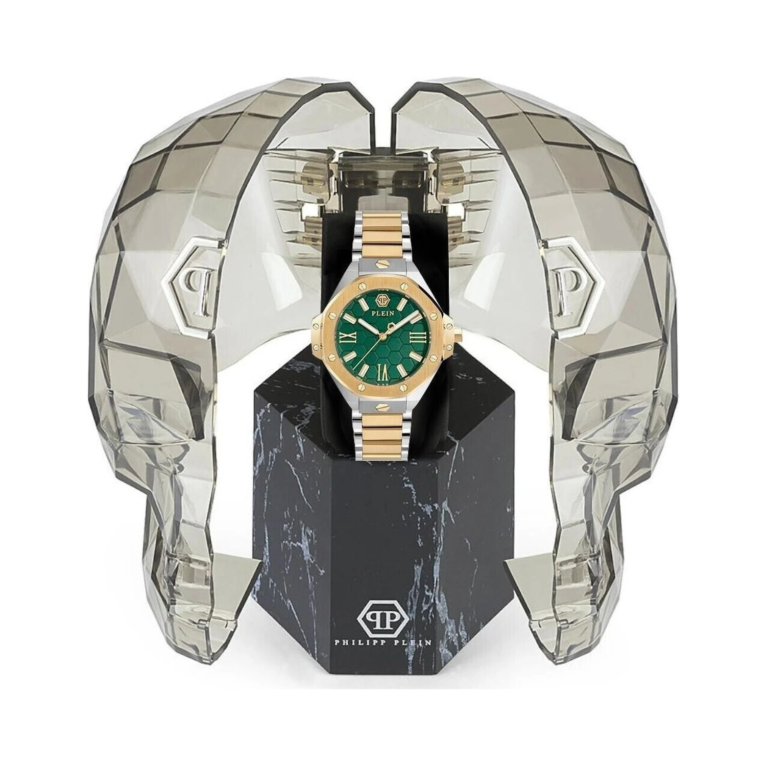 Gold Stainless Steel Dress Watch