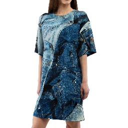 Multicolor Viscose Casual Dress