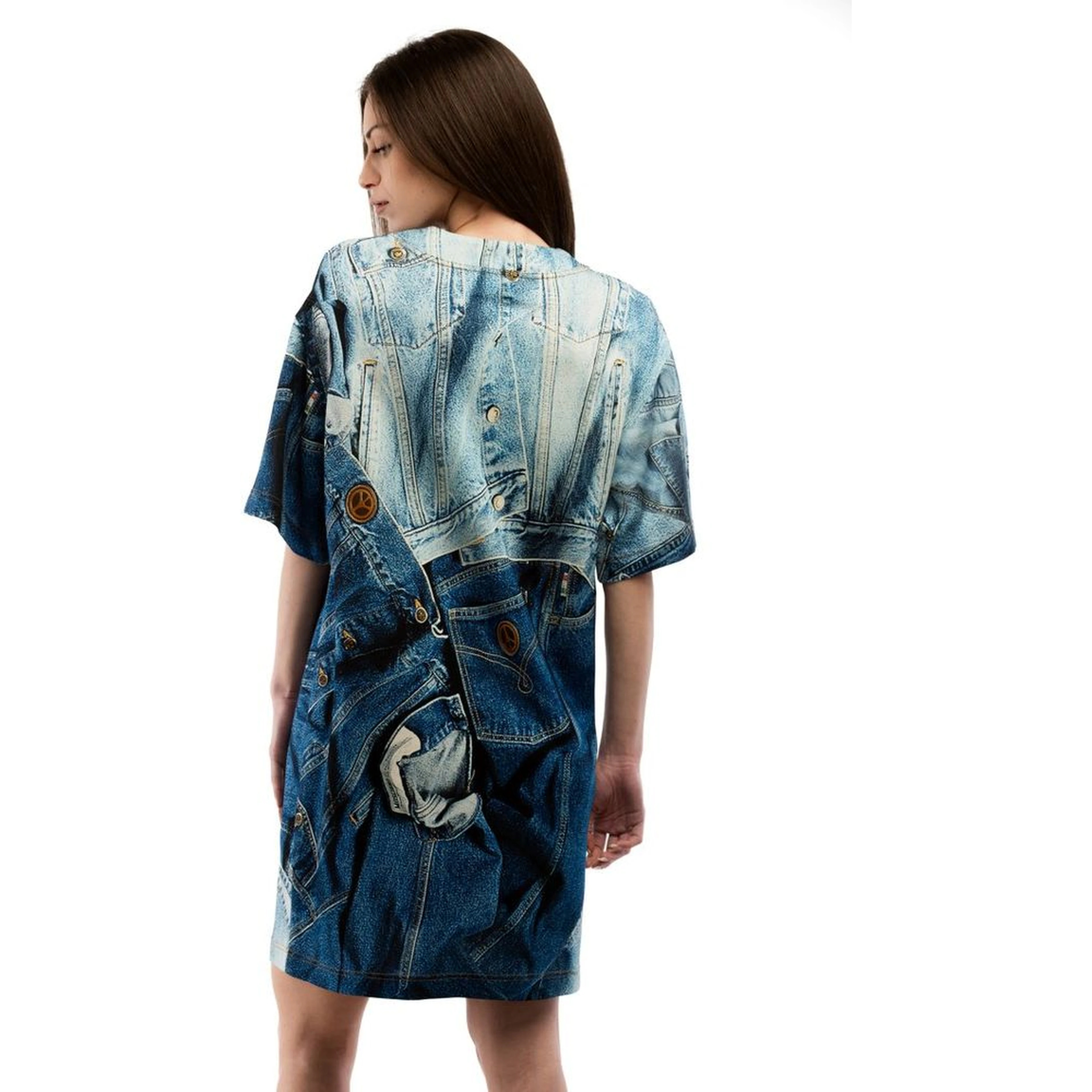 Multicolor Viscose Casual Dress