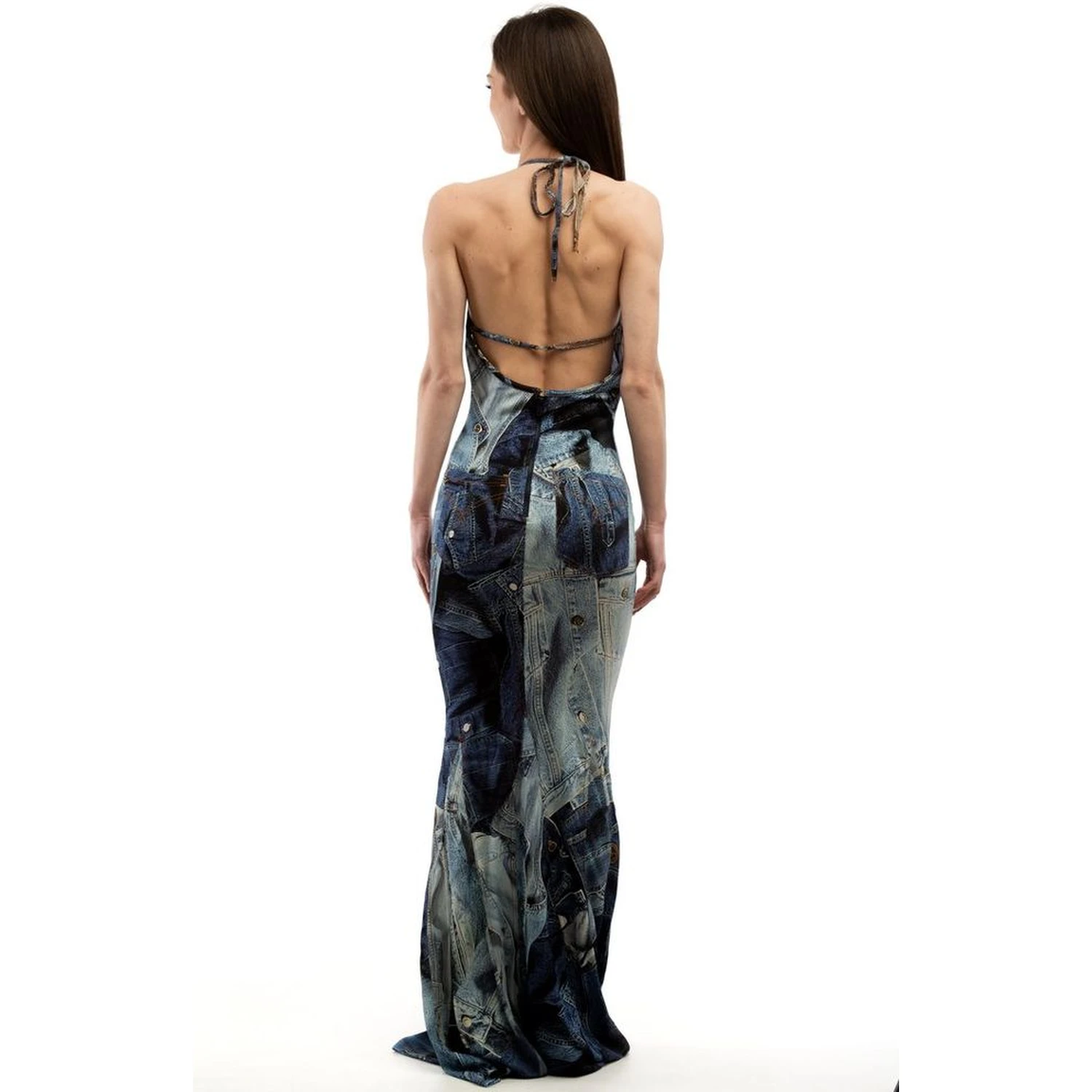 Multicolor Viscose Casual Dress