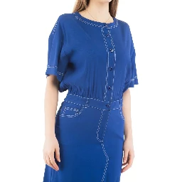 Multicolor Marabou Casual Dress