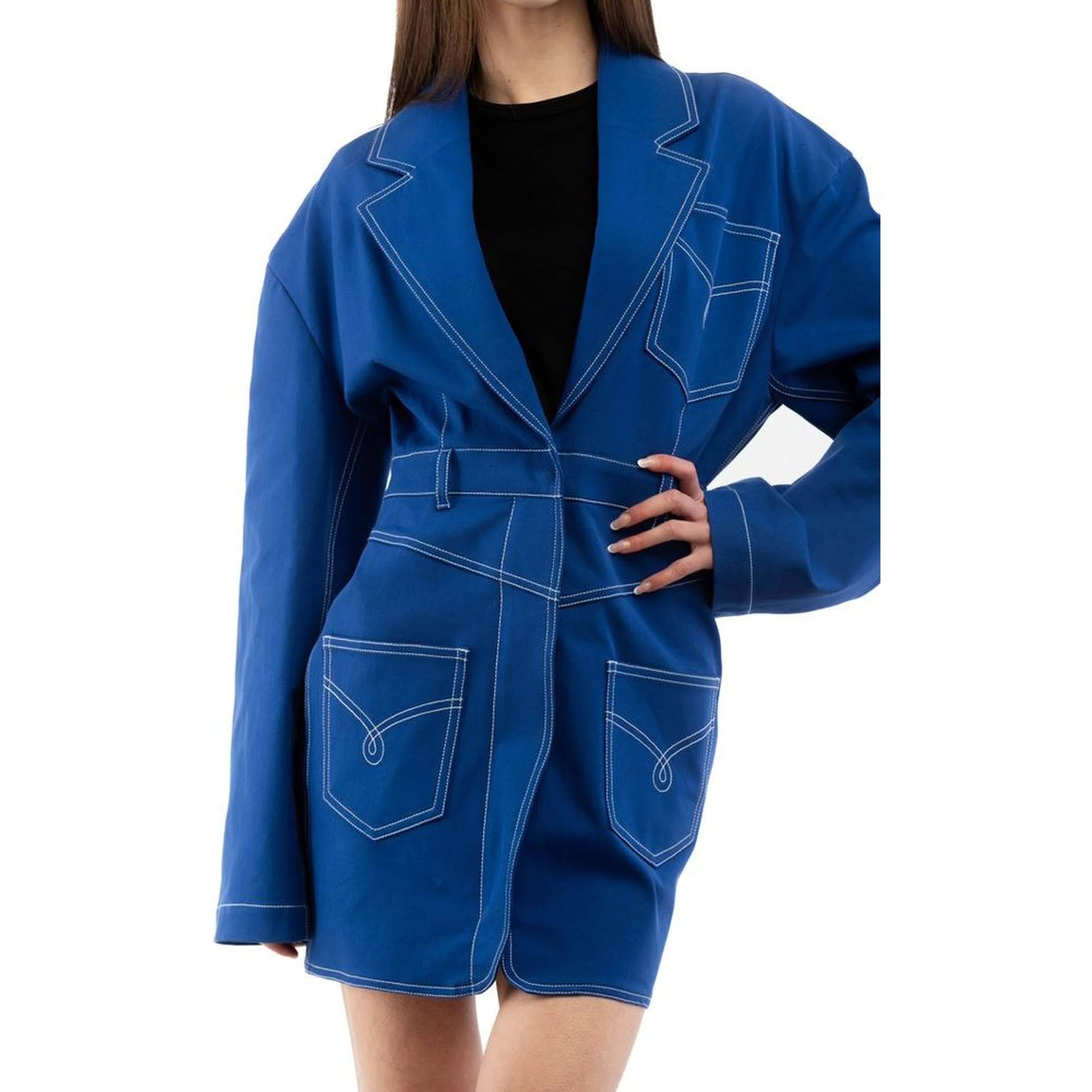 Multicolor Cotton Coat