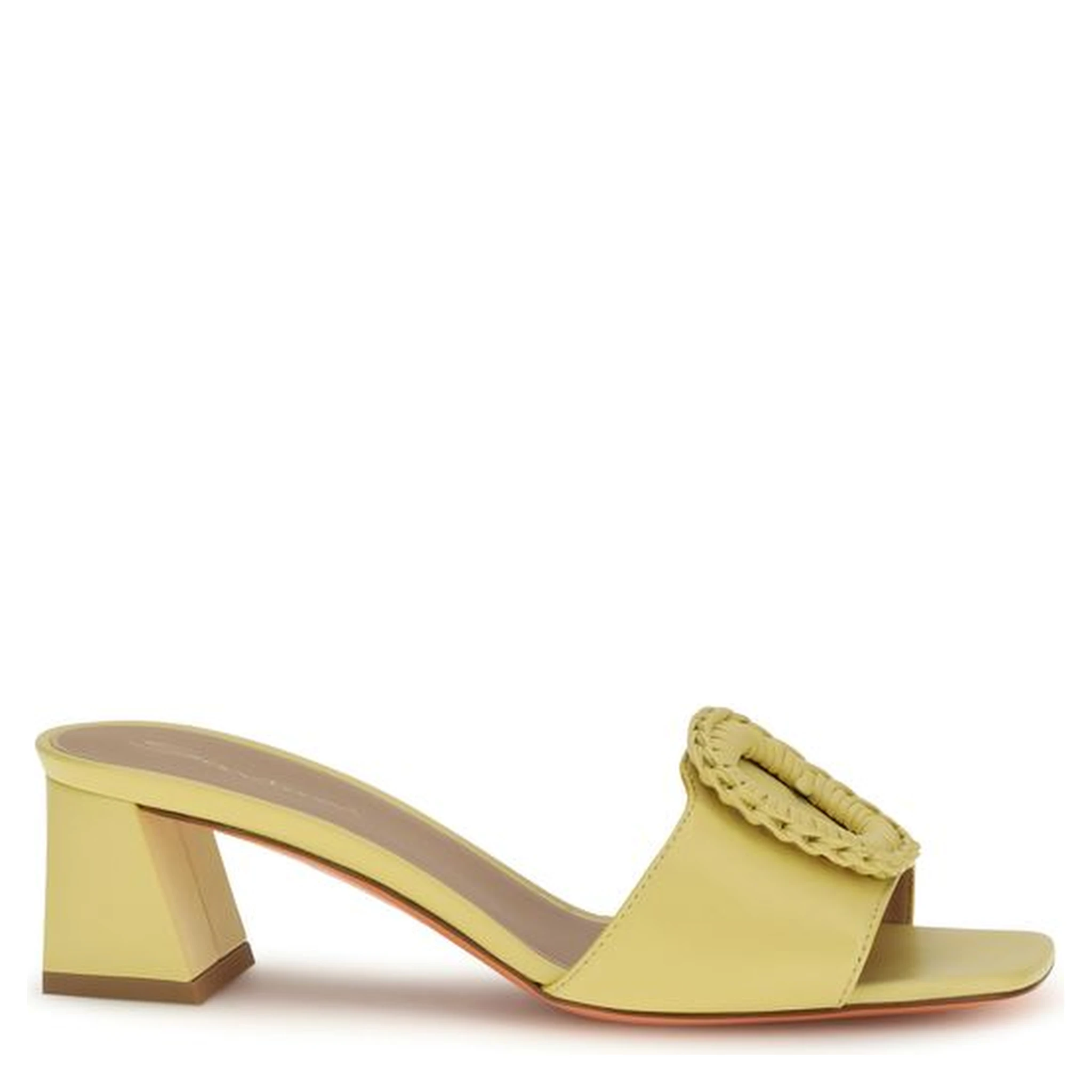 Bicolor Calf Leather Bos Taurus Mules