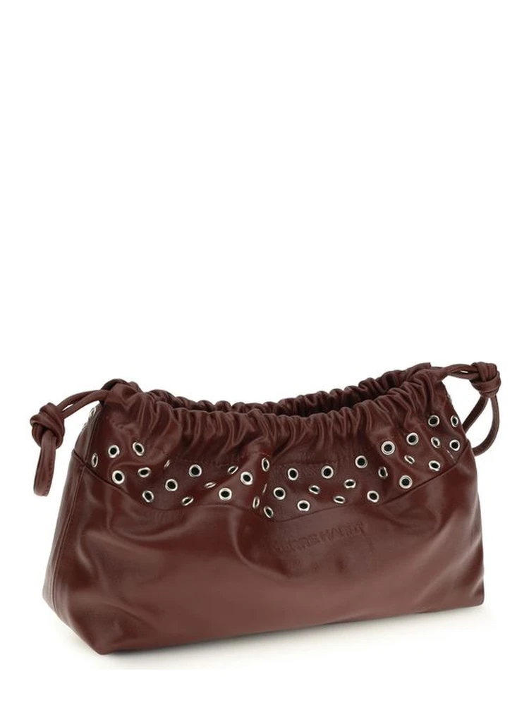 Bordeaux Calf Leather Bos Taurus Shoulder Bag alternative