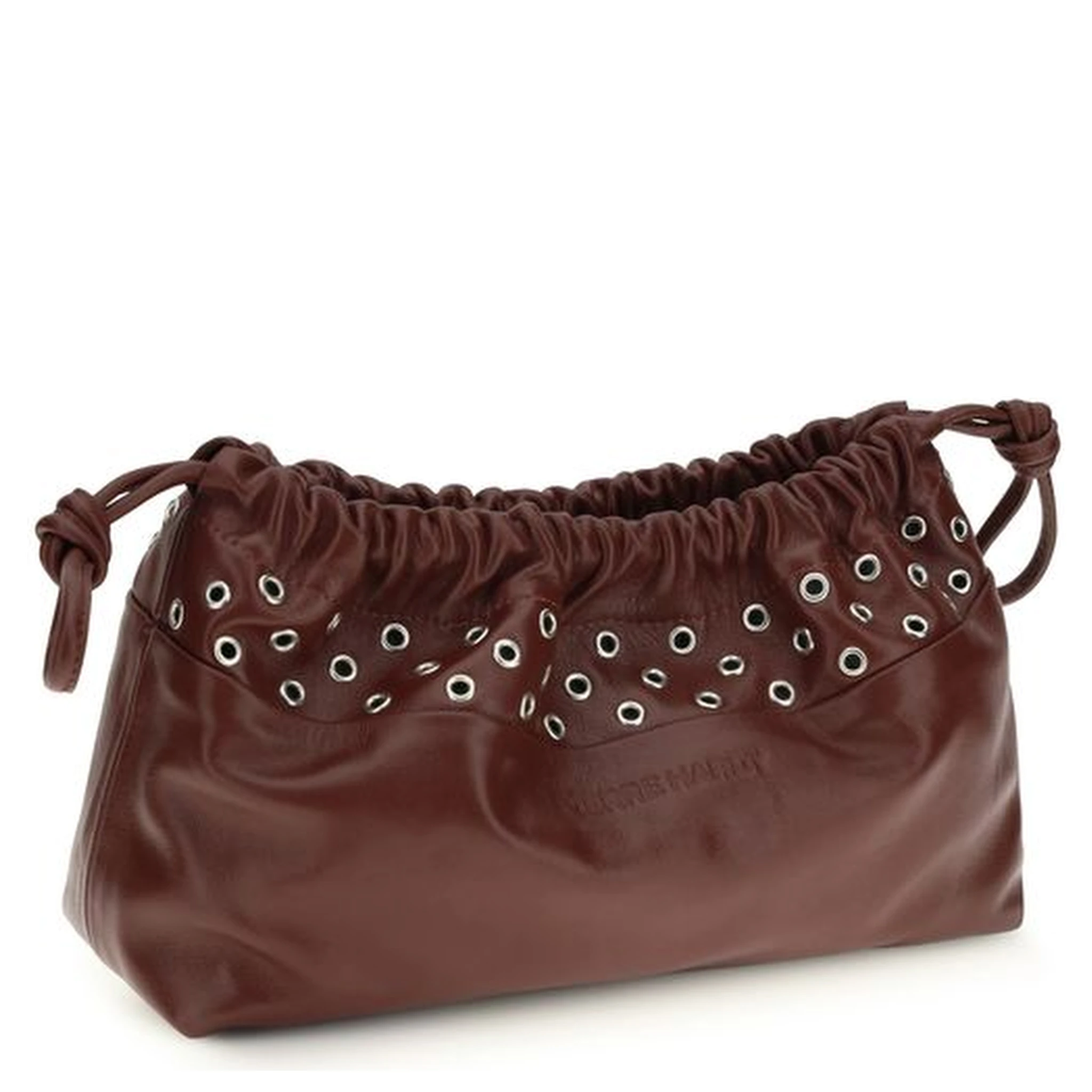 Bordeaux Calf Leather Bos Taurus Shoulder Bag