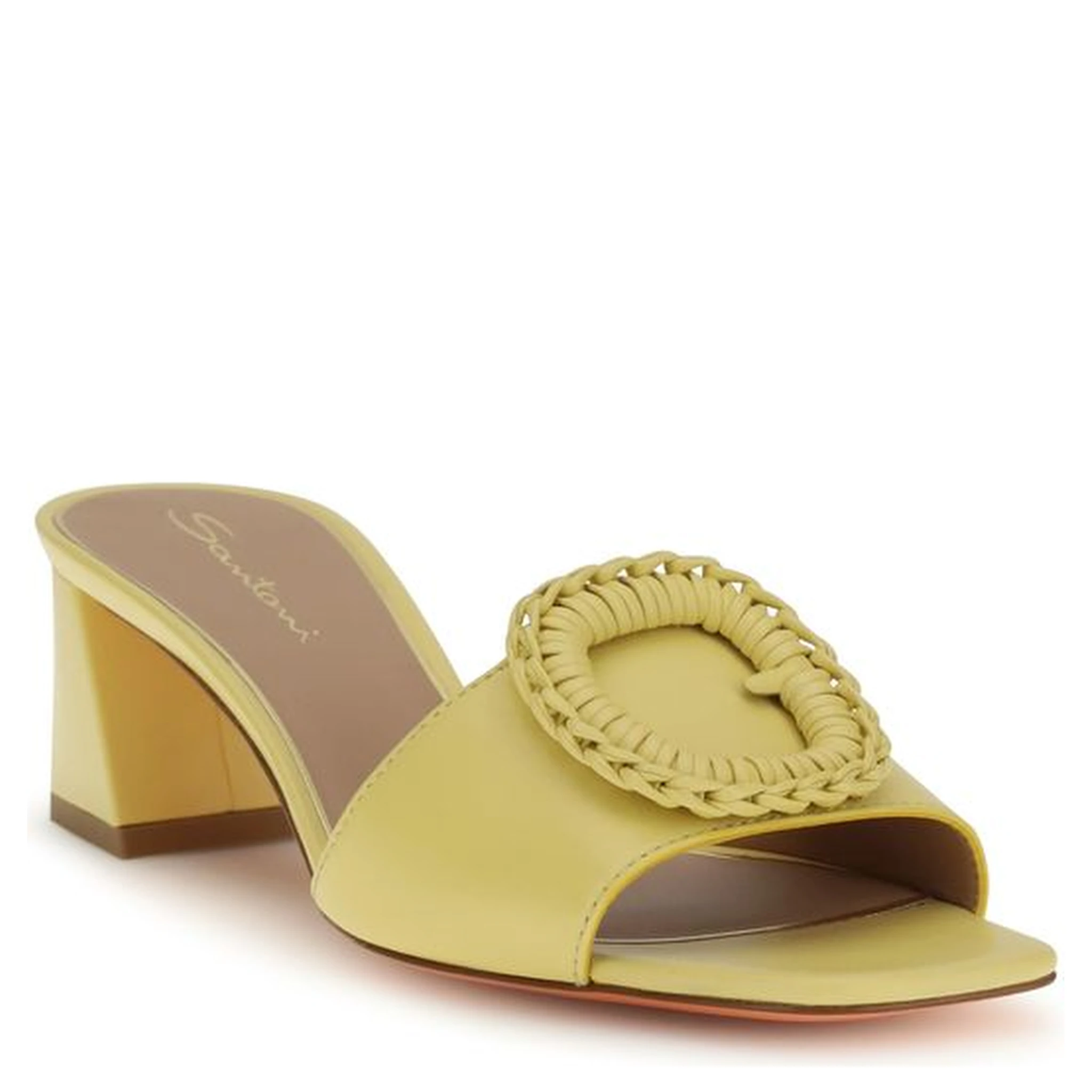 Bicolor Calf Leather Bos Taurus Mules