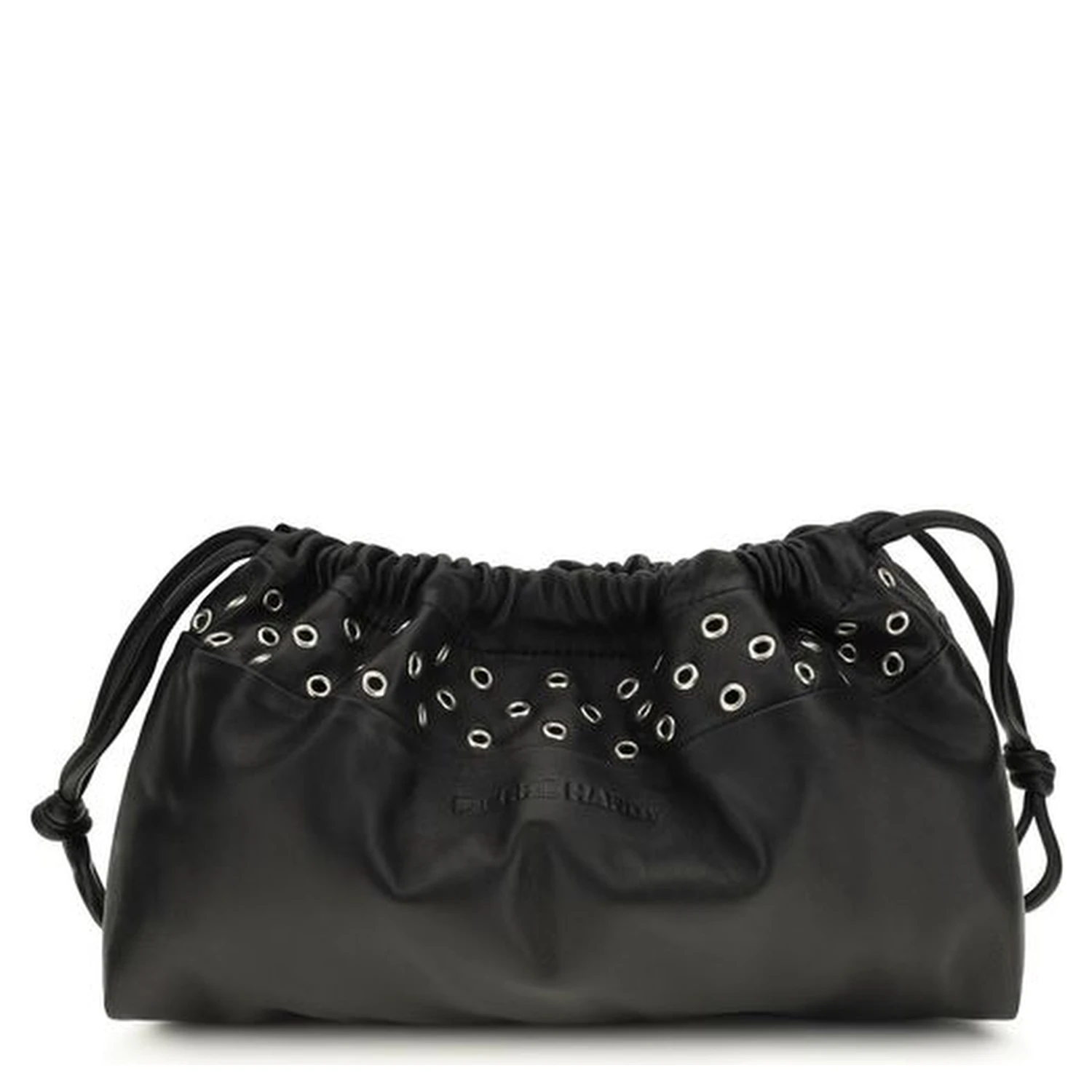 Black Calf Leather Bos Taurus Shoulder Bag