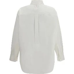 White Cotton Dress Shirt